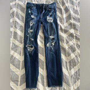 American Eagle ripped jeans